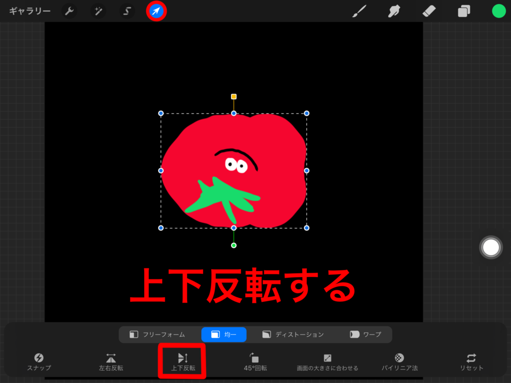 反射してる絵の描き方 Procreate テクニックがなくてもできる簡単な方法 うーたみイラスト