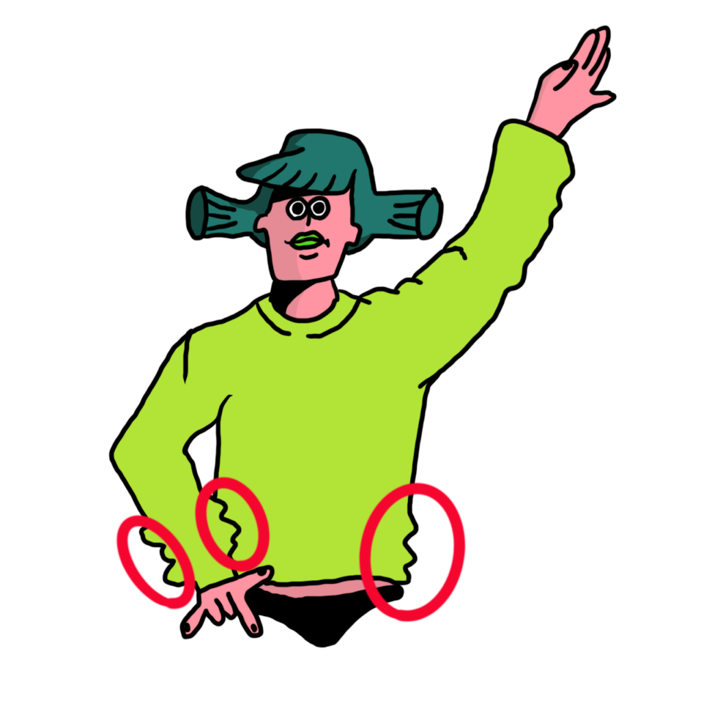 それっぽい服のシワの描き方 簡単 うーたみイラスト